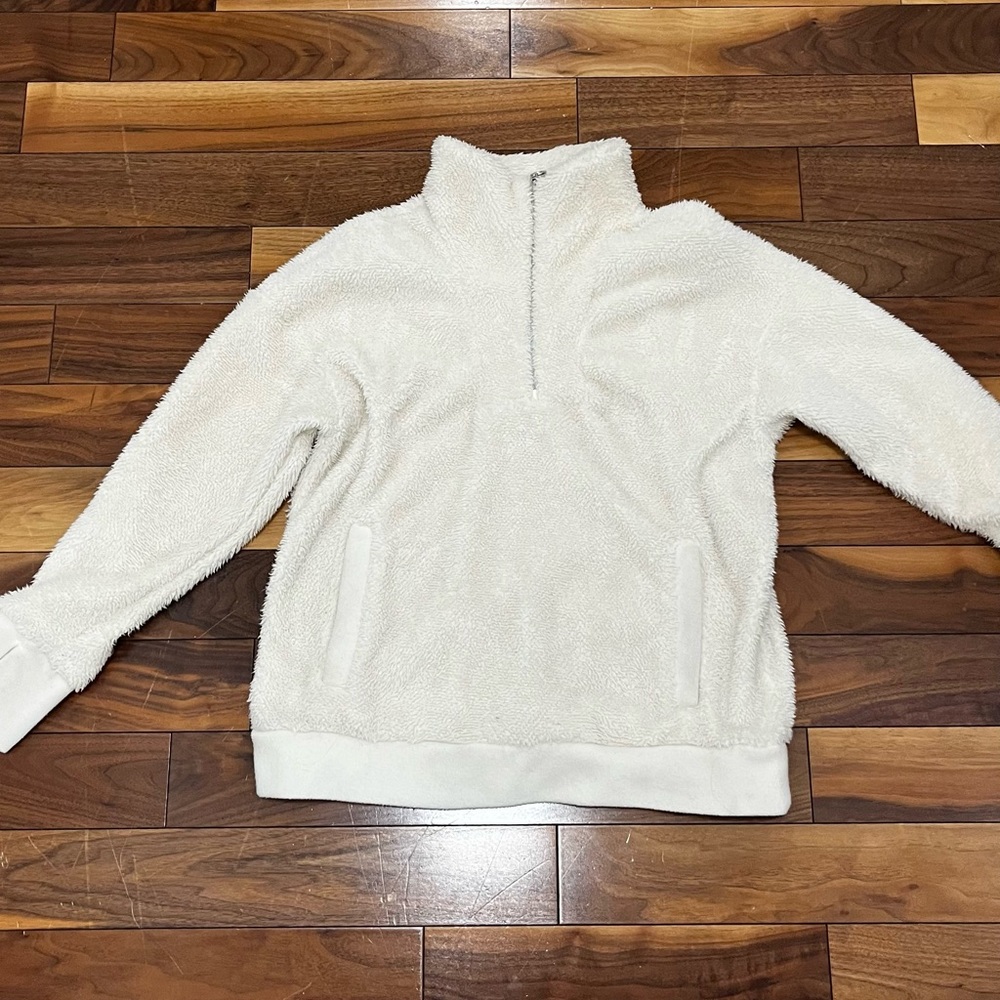 beige sweater